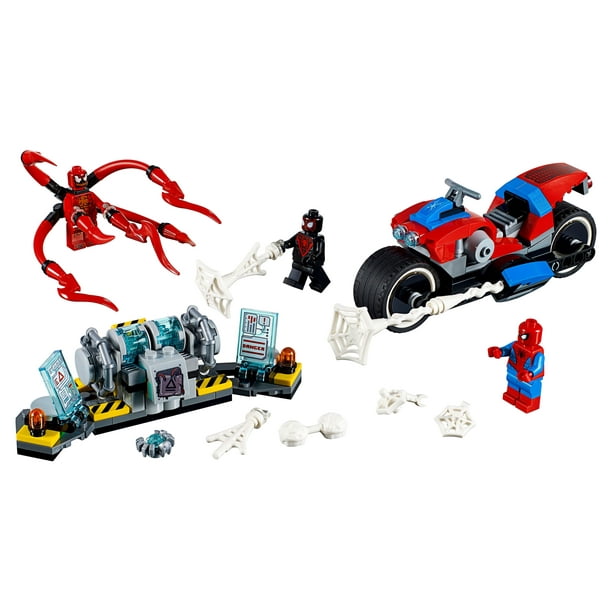 LEGO Spider-Man Bike Rescue for Grade School Creative Play