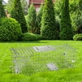 32"x13"x11" Cat Trap for Stray Cats, Raccoons, Skunks, Small Dogs