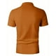 thumbnail image 4 of Blusa y camisa de manga corta con cuello vuelto para hombre, jersey con cremallera y solapa estampada, blusa de manga larga con cuello vuelto, blusa de poliéster para hombre, 4 of 4