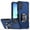 Blue, variant on TJS Phone Case for Samsung Galaxy A17 5G, Military Grade Heavy Duty Magnetic Support Ring Kickstand Cover for Galaxy A17 5G (Black)