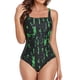 thumbnail image 1 of Gibobby Traje de baño sexy de una pieza Mujeres Sexy Impreso Bodycon Bikini Beach Trajes de baño Backless Trajes de baño(Negro,CH), 1 of 5