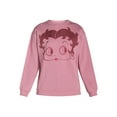 thumbnail image 5 of Betty Boop Women’s Embroidered Graphic Sweatshirt, Sizes XXS-XXL, 5 of 5