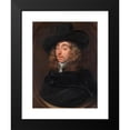 thumbnail image 2 of Anonymous 19x24 Black Modern Framed Museum Art Print Titled - Portrait of (Probably) Jan III Moretus (ca 1638), 2 of 5