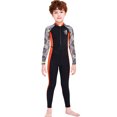 thumbnail image 4 of Kid Wetsuit One Piece Swimsuit Sun-Protective Quick-Drying Anti-Wear Anti-Scratch Properties, 4 of 7