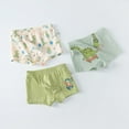 thumbnail image 3 of GYRATEDREAM Boys Kids Soft Cotton Fashion Boxer Briefs Toddler Breathable Underwear 3-11 Years Pack of 3, 3 of 3
