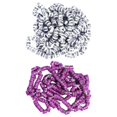 thumbnail image 4 of 100 anillos de aluminio para patas de palomas, bandas de identificación numeradas de 8 mm para patas de paloma Blanco y Violeta, 4 of 9