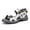 Female White, variant on Adjustable Velcro Strap Sports Outdoor Sandals