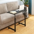 thumbnail image 4 of Ktaxon Adjustable Laptop Table Stand Computer Desk Sofa Side Bed Tray Rolling Black, 4 of 10