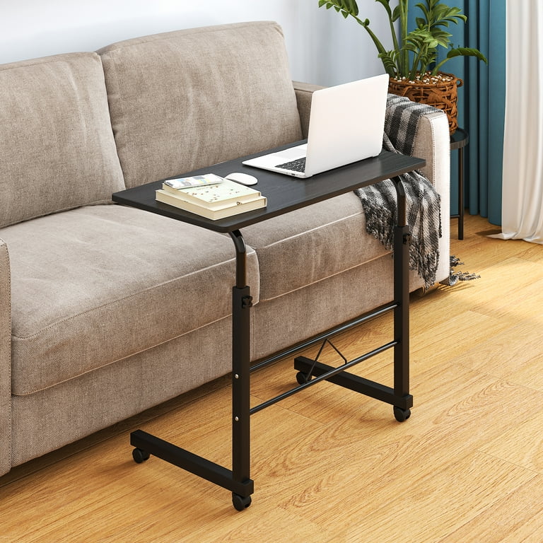 Zimtown Portable Laptop Desk, Adjustable Height, Removable Black