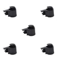 thumbnail image 1 of Justharion Rear Windshield Wiper Arm Head Caps Windscreen Wipers Nut Protector Covers Automobile Replacement for Caddy/Golf/ for Passat/ for Touran Black 5Set, 1 of 6