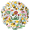 1A, variant on Cute Bee Stickers Nature Stickers Floral Stickers for Laptop Suitcase Notebook