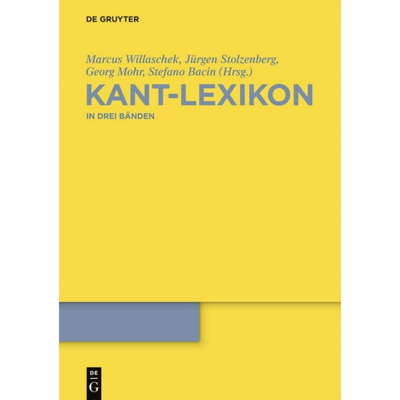 Kant-Lexikon, (Hardcover)