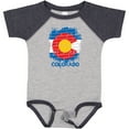 thumbnail image 3 of Inktastic Graffiti Colorado State Flag Boys or Girls Baby Bodysuit, 3 of 5