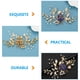 thumbnail image 5 of Peineta para el pelo con diamantes de imitación para novia, joyería para la cabeza de boda, peineta, diadema, 5 of 7
