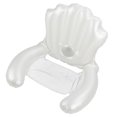 thumbnail image 3 of Yazoeia Inflatable Seashell Pool Float Kid Adult Pearl White Summer Mesh Swimming Pool Float Raft Chair MY320-32618, 3 of 13