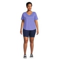 thumbnail image 4 of JMS Just My Size by Hanes Women's Plus Size 2 Pocket Pull-On Shorts, 4 of 6