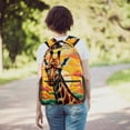 thumbnail image 6 of Lightweight Backpack Giraffe School Bag Travel Laptop Daypack for Men Women Casual Rucksack, 6 of 6