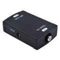 thumbnail image 1 of De Negro A RCA Conector De Convertidor de sonido Digital Conector . UU. Para , Blue-ray DVD CUTICAT Convertidor Toslink a RCA, 1 of 6
