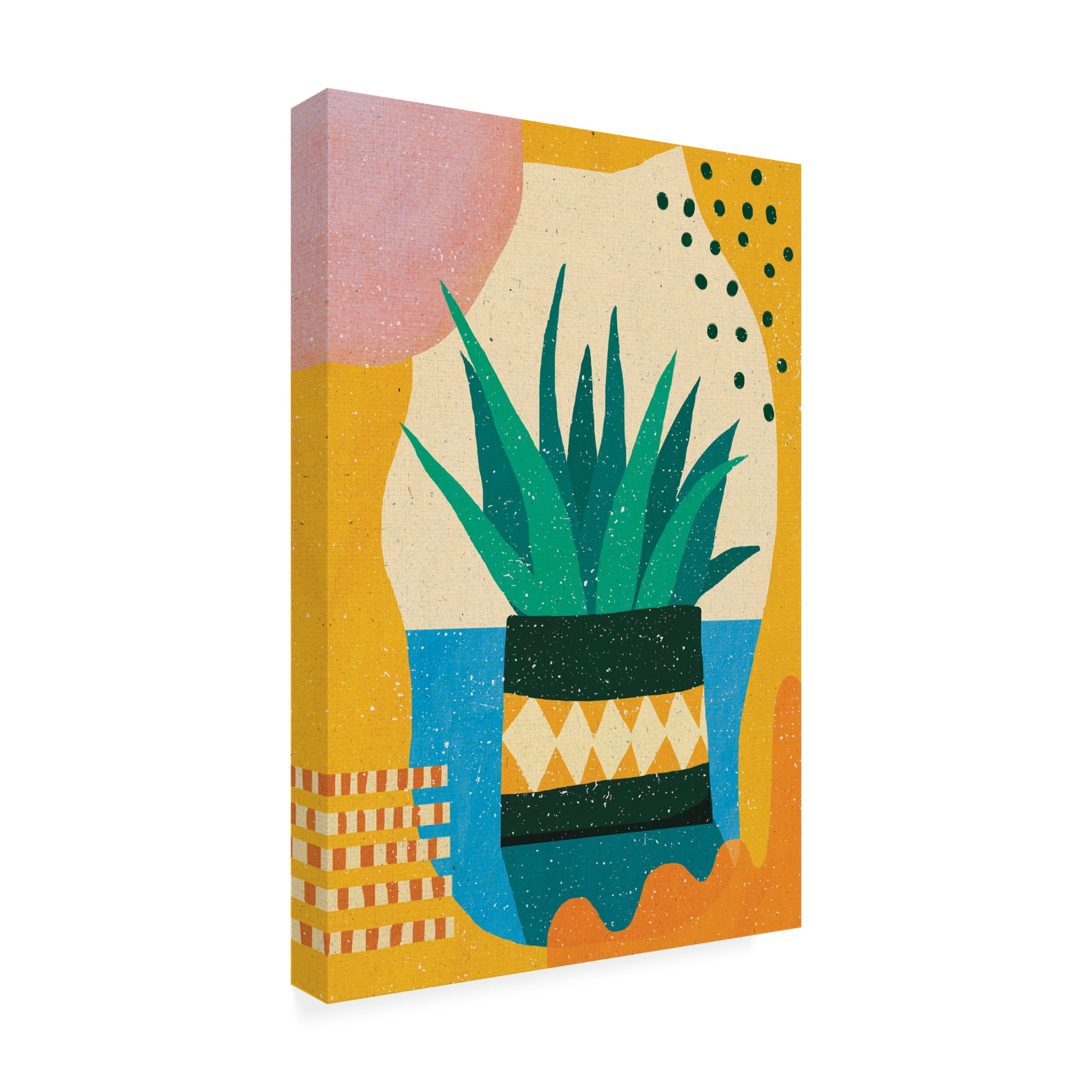 Trademark Fine Art Aylin Demir The Orange Day Canvas Wall Art