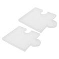 thumbnail image 1 of unbranded 2Ud Para Resina En Forma De Posavasos Puzzle De Silicona Flexible Para Proyectos Artísticos, 1 of 8