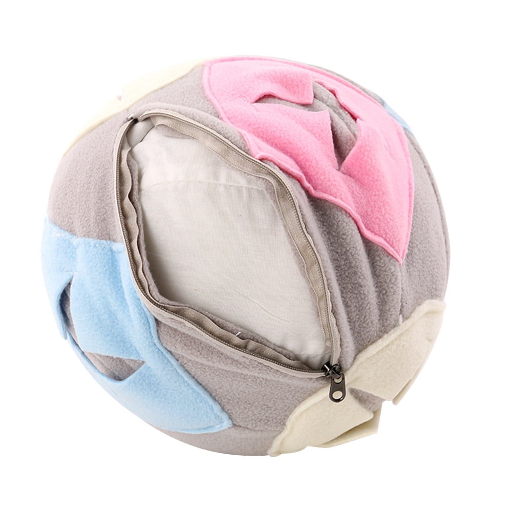 20cm Handmade Dog Play Mat Snuffle Training Ball Snack Ball Interactive