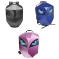 thumbnail image 3 of ZheElen PVC Motorcycle Backpack Backpack Hard Shell Laptop Bag Motorbike Riding Daypack Helmet Bag Grey, 3 of 6