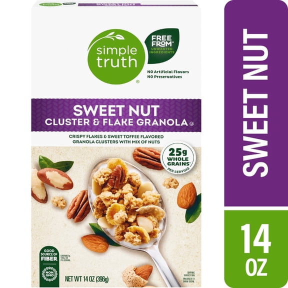Simple Truth Sweet Nut Cluster & Flake Granola 14 oz