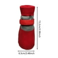 thumbnail image 2 of Durable Pet Rain Boots Set with Adjustable Breathable Socks and Non- Sole Protectors for Dogs and Cats 4PCS, 2 of 6