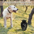 thumbnail image 4 of Trupoint Memorials Large Black Pet Cremation Urn for Animals - for Dogs and Cats up to 122 Pounds, with Velvet Bag, 4 of 8