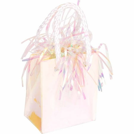 Iridescent Mini Bag Balloon Weight