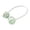 A, variant on Portable Hands Free Neck Hanging Fan 3 Speeds Adjustable 360° Rotatable Flexible Head Wearable Fan Type C Rechargeable Personal Fan for Travel Sports