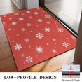 thumbnail image 3 of Red Christmas Snowflake Pattern Door Rugs,Washable Non Slip Door Mats Indoor,Decorative Door Mats,Entry Mat Indoor for Entrance,Bedroom,Kitchen,Bathroom,20"x32", 3 of 6