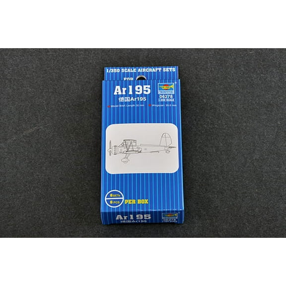 Trumpeter 6278 Arado Ar195 Torpedo Bombers 1/350 Scale Aircraft for Model Ships