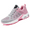 PinkGray, variant on BERANMEY Women's Comfort Sneakers Lightweight Breathable Mesh Walking Shoes with Air Cushion for Casual Wear