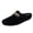 Black, variant on Men's mules Close Toe Open Back Breathable Faux Leather Retor Chic Mules for Men for Casual Home Office
