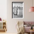 thumbnail image 3 of Historic Framed Print, E. Salting (?); Rosalie Bloodgood; and Maude Kahn, 17-7/8" x 21-7/8", 3 of 9