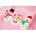 thumbnail image 4 of Popshion Baby Boys Christmas Pajamas Set 100% Cotton Xmas Sleepwear Snowman pjs, 2-Piece, Size 7T, 4 of 7