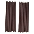 thumbnail image 4 of FESTFENDS People Seeking Privacy Curtains Polyester 1Set Brown, 4 of 8