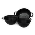 thumbnail image 2 of Mintra Home - Plastic Strainer Colanders Set (3 Pack) - kitchen, pasta, vegetables, rice and beans, 2 of 3