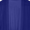 thumbnail image 4 of Xdegoge Swimsuit Cover Ups for Women Open Front Cropped Cardigan Sheer Chiffon Long Sleeve Bolero Shrug Lightweight Beachwear Tops, 4 of 5