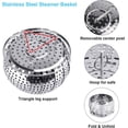 thumbnail image 3 of Olibuy Steamer Basket Stainless Steel Folding Vegetable Steamer Insert Steamer Cookware for Veggie Seafood Cooking (fit pots for 6" to 10"), 3 of 6