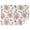 Pioneer Flower Floral, variant on Pioneer Flower Floral Print Pattern Rectangle Tablecloth 60"x120", Waterproof Polyester Table Cloth, Wipeable Spillproof for Dining Camping Indoor Outdoor