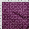 thumbnail image 4 of oneOone Cotton Flex Dark Magenta Fabric Asian Paisley Fabric For Sewing Printed Craft Fabric By The Yard 40 Inch Wide, 4 of 4