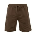 thumbnail image 2 of Bcfgryg Men's Loose Fit Streetwear Shorts – Oversized Casual Quarter Length Sports Shorts With Functional Design Men's Linen Shorts For Summer Travel Coffee M, 2 of 5