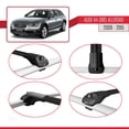 thumbnail image 4 of Compatible with Audi A4 (B8) Allroad 2009-2015 ACE-1 Car Roof Rack Cross Bar Black Aluminium 2 Bars, 4 of 7