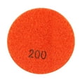 thumbnail image 2 of Disco de pulido con gancho y bucle Disco de resina de diamante resistente Almohadilla de pulido de diamante para grano 200, 2 of 9