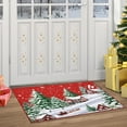 thumbnail image 5 of Christmas Area Rug, Red Green Snowflake Tree Rugs Washable Throw Runner Rugs Carpet for for Living Room Kitchen Dining Room Nursery Kids Room Office, 5 of 21