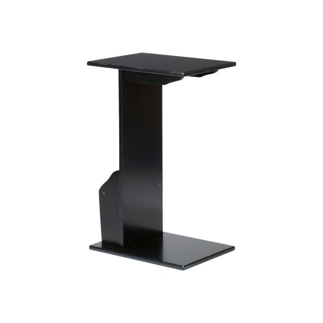 SEI table d'Appoint - Rectangulaire - Noir - base Noire