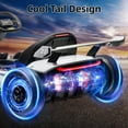 thumbnail image 6 of Go Karts for Kids,24V Electric Go Kart with 2 * 150W Powerful Motors,8mph Max Speed,Max Load 110lbs,W/Button Start,Lights,Safety Belt, Music Age 6-12-GREEN, 6 of 9