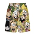 thumbnail image 6 of The Loud House Men's Short Pajama Pants Soft Trendy Sleep Shorts Breathable Ice Silk Lounge Shorts XL, 6 of 8